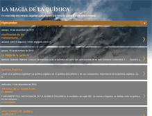 Tablet Screenshot of lamagiadelaquimica-lamagiadelaquimica.blogspot.com