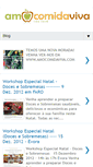 Mobile Screenshot of amocomidaviva.blogspot.com