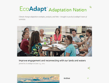 Tablet Screenshot of climate-adaptation.blogspot.com