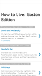 Mobile Screenshot of howtolive-boston.blogspot.com