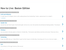 Tablet Screenshot of howtolive-boston.blogspot.com