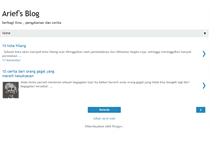 Tablet Screenshot of abdul-arief.blogspot.com
