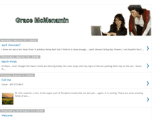 Tablet Screenshot of gracemcmenamin.blogspot.com