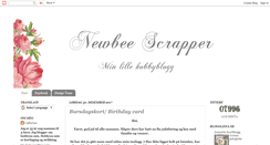 Desktop Screenshot of newbeescrapper.blogspot.com