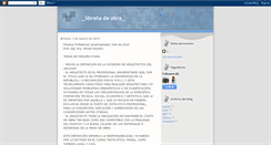 Desktop Screenshot of libretadeobra.blogspot.com