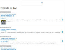 Tablet Screenshot of ledicolaonline.blogspot.com