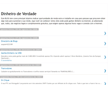 Tablet Screenshot of dinheiroverdade.blogspot.com
