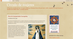 Desktop Screenshot of circulosdemujeres.blogspot.com