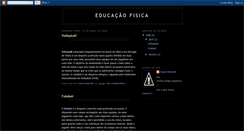 Desktop Screenshot of educacaofisica8a.blogspot.com