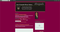 Desktop Screenshot of abogadoluisfernandorosas.blogspot.com