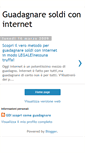 Mobile Screenshot of guadagnaresoldifcili.blogspot.com