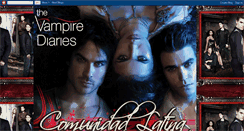 Desktop Screenshot of comunidadthevampirediarieslatina.blogspot.com