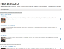 Tablet Screenshot of hijosdeescuela.blogspot.com