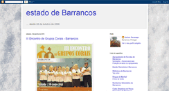 Desktop Screenshot of estadodebarrancos.blogspot.com