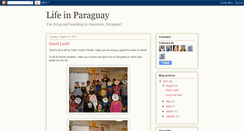 Desktop Screenshot of georgiagirlinparaguay.blogspot.com