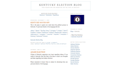 Desktop Screenshot of kentucky-election.blogspot.com