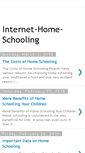 Mobile Screenshot of internet-home-schooling.blogspot.com