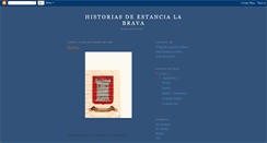 Desktop Screenshot of estancialabrava.blogspot.com