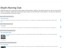 Tablet Screenshot of elijahsrunningclub.blogspot.com