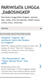 Mobile Screenshot of dabosingkepku.blogspot.com