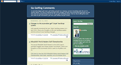 Desktop Screenshot of gogolfingaustralia.blogspot.com
