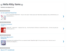 Tablet Screenshot of hellokitty-handphone-malaysia.blogspot.com