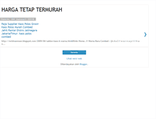 Tablet Screenshot of mridwannoordaftarharga.blogspot.com