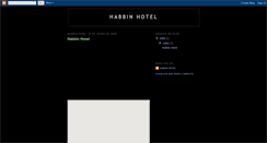 Desktop Screenshot of habbinhotel.blogspot.com