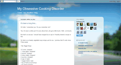 Desktop Screenshot of myobsessivecookingdisorder.blogspot.com