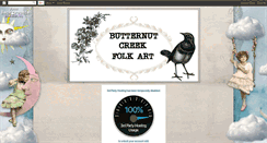 Desktop Screenshot of butternutcreekfolkart.blogspot.com