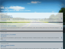 Tablet Screenshot of infoansiedad.blogspot.com