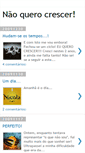 Mobile Screenshot of naoquerocrescer.blogspot.com