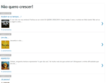 Tablet Screenshot of naoquerocrescer.blogspot.com