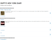 Tablet Screenshot of duffysnewyorkdiary.blogspot.com