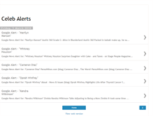 Tablet Screenshot of celebalerts.blogspot.com