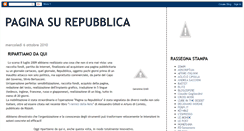 Desktop Screenshot of paginasurepubblica.blogspot.com