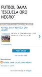 Mobile Screenshot of futboldamaoronegro.blogspot.com
