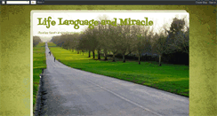 Desktop Screenshot of languagemiracle.blogspot.com