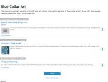 Tablet Screenshot of blucollarart.blogspot.com