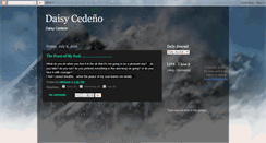 Desktop Screenshot of daisycedeno.blogspot.com