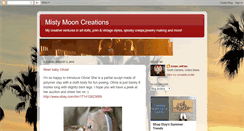 Desktop Screenshot of mistymooncreations.blogspot.com