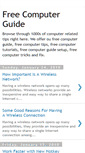 Mobile Screenshot of free-computerguide.blogspot.com