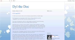 Desktop Screenshot of dylthedoc.blogspot.com