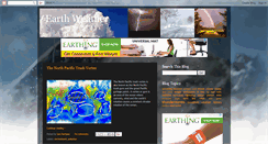 Desktop Screenshot of earthweather.blogspot.com