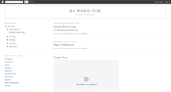 Desktop Screenshot of djwongton.blogspot.com