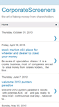 Mobile Screenshot of corporatescreeners.blogspot.com