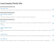 Tablet Screenshot of lunalooneyfamilysite.blogspot.com