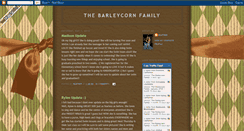 Desktop Screenshot of barleycornfamily.blogspot.com