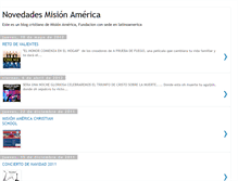 Tablet Screenshot of misionamericaperu.blogspot.com