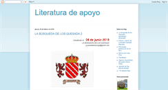 Desktop Screenshot of literaturapoyo.blogspot.com